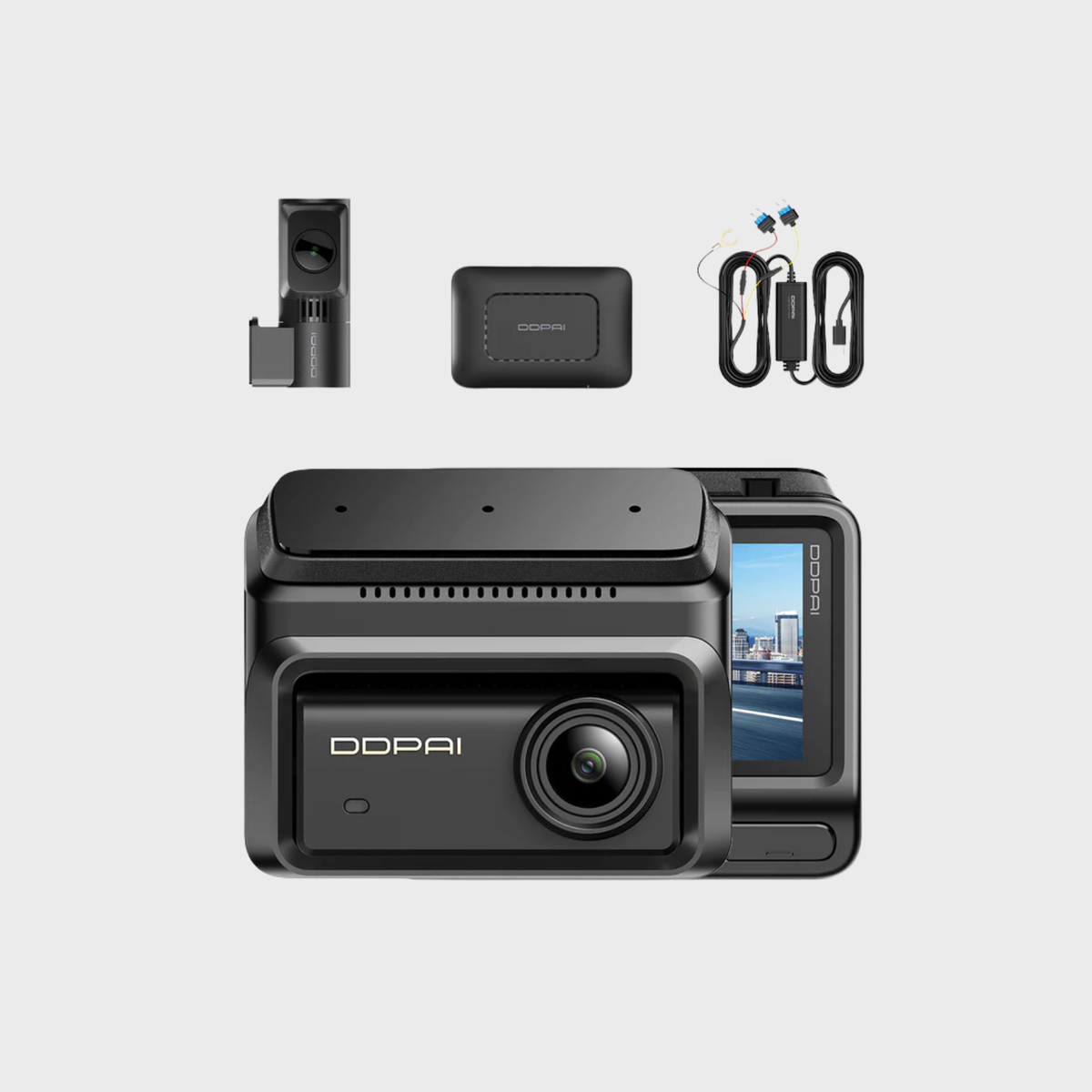 DDPAI Z90 Dual 4G — Connected Front & Rear Surveillance